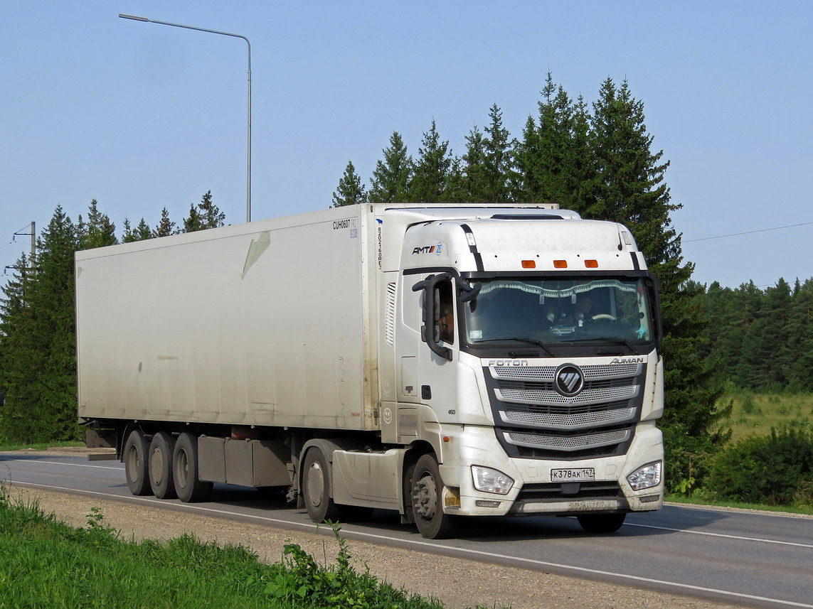 Ленинградская область, № К 378 АК 147 — Foton Auman EST / EST-A (H5) BJ4189