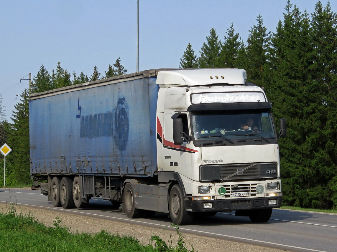 Омская область, № Т 715 УА 55 — Volvo ('1993) FH12.420