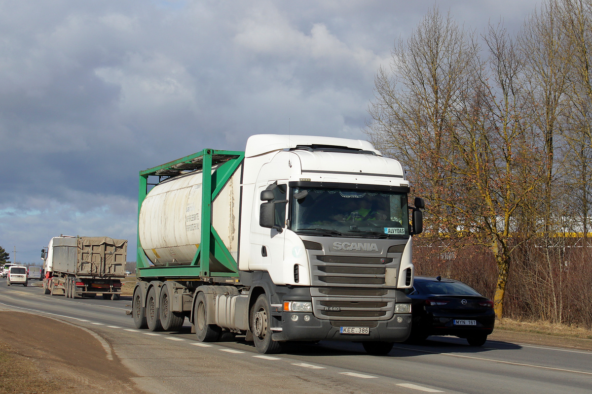 Литва, № KEE 386 — Scania ('2009) R440