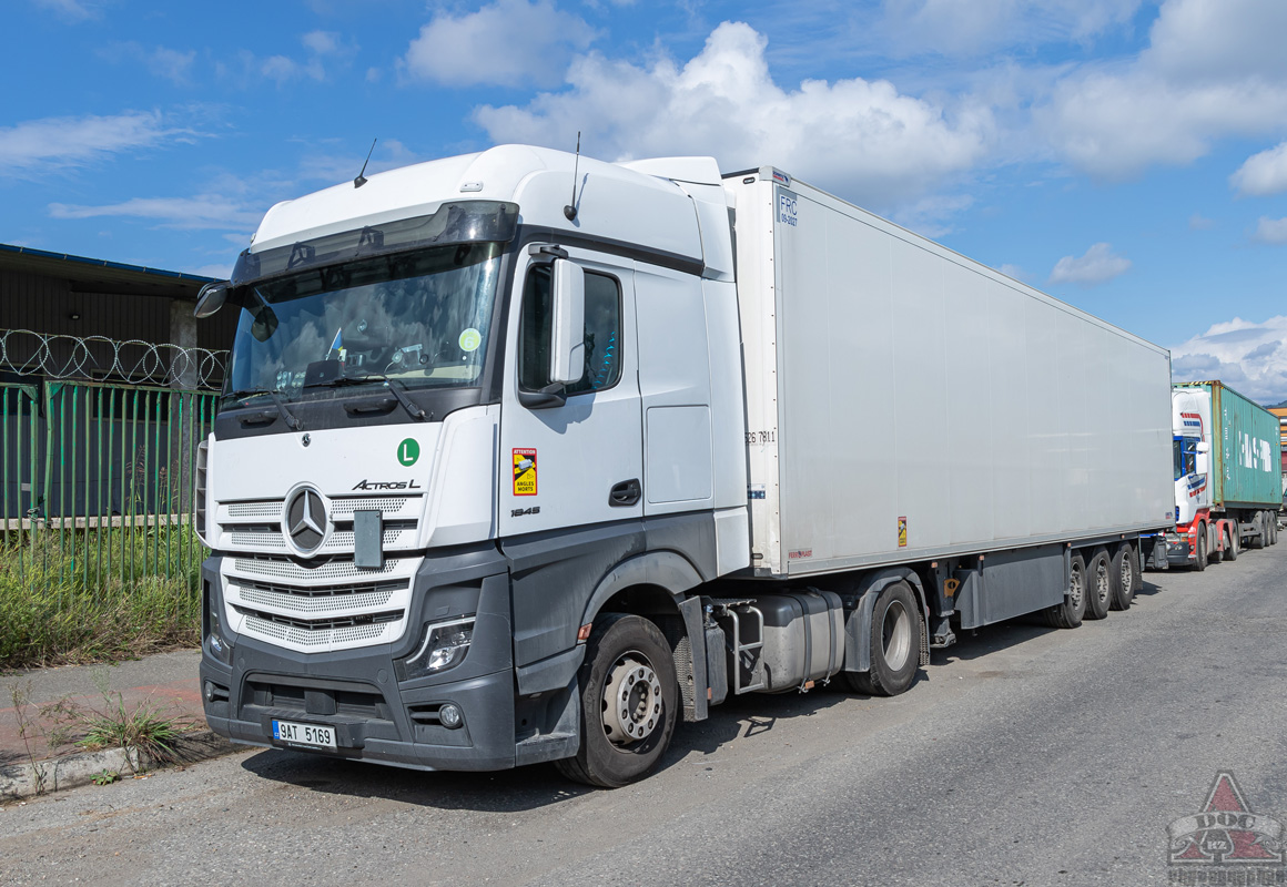 Чехия, № 9AT 5169 — Mercedes-Benz Actros ('2018) 1845