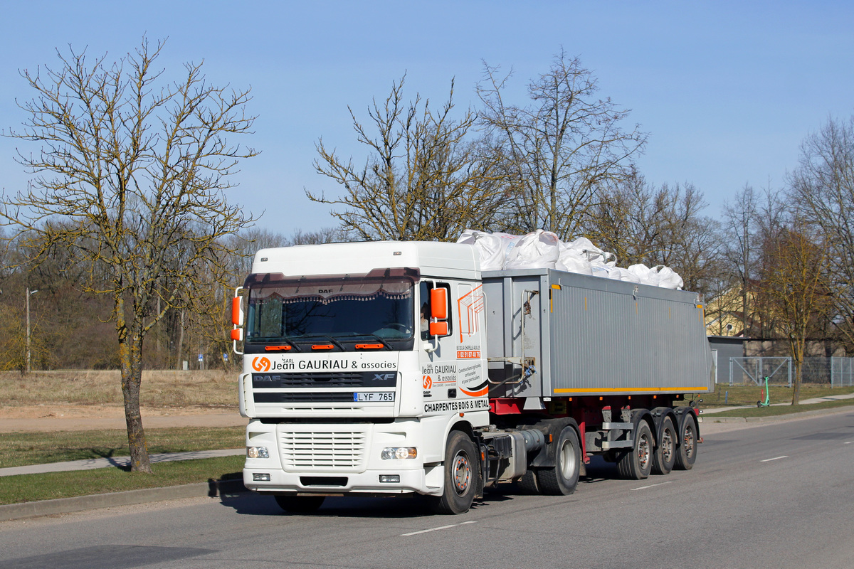 Литва, № LYF 765 — DAF XF95 FT