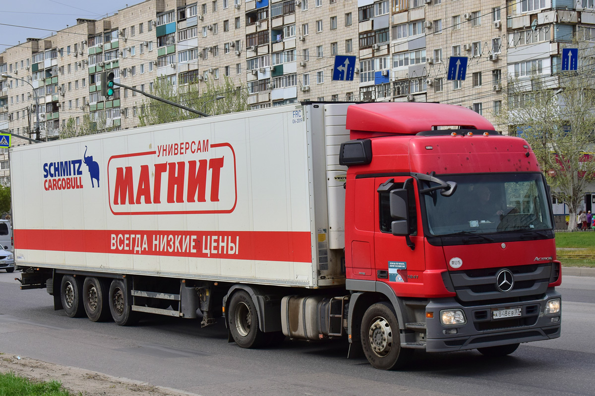 Новгородская область, № А 848 ЕВ 37 — Mercedes-Benz Actros ('2009) 1841