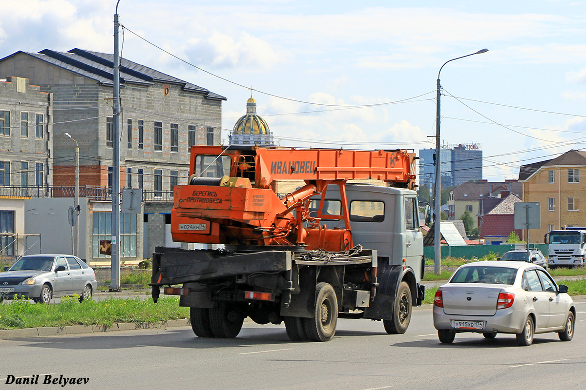 Челябинская область, № Н 024 КН 74 — МАЗ-5337 [533700]