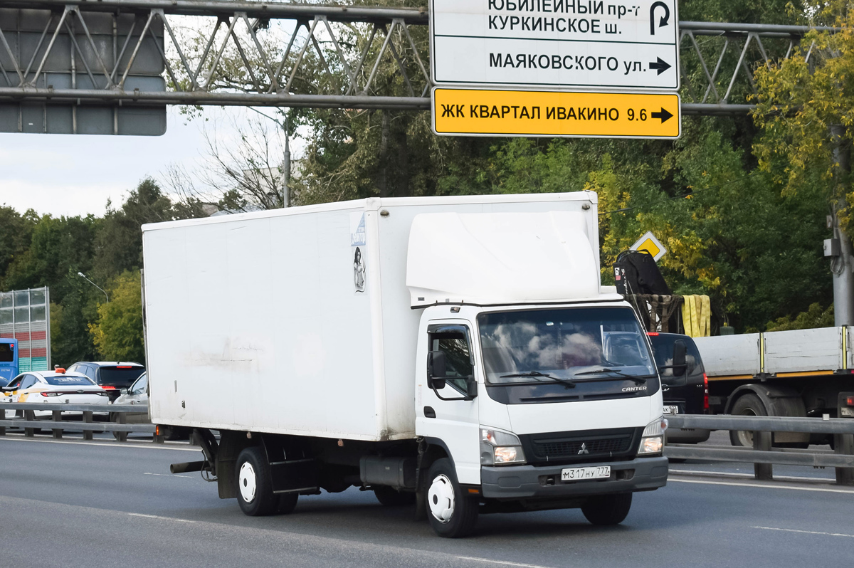 Москва, № М 317 НУ 777 — Mitsubishi Fuso Canter