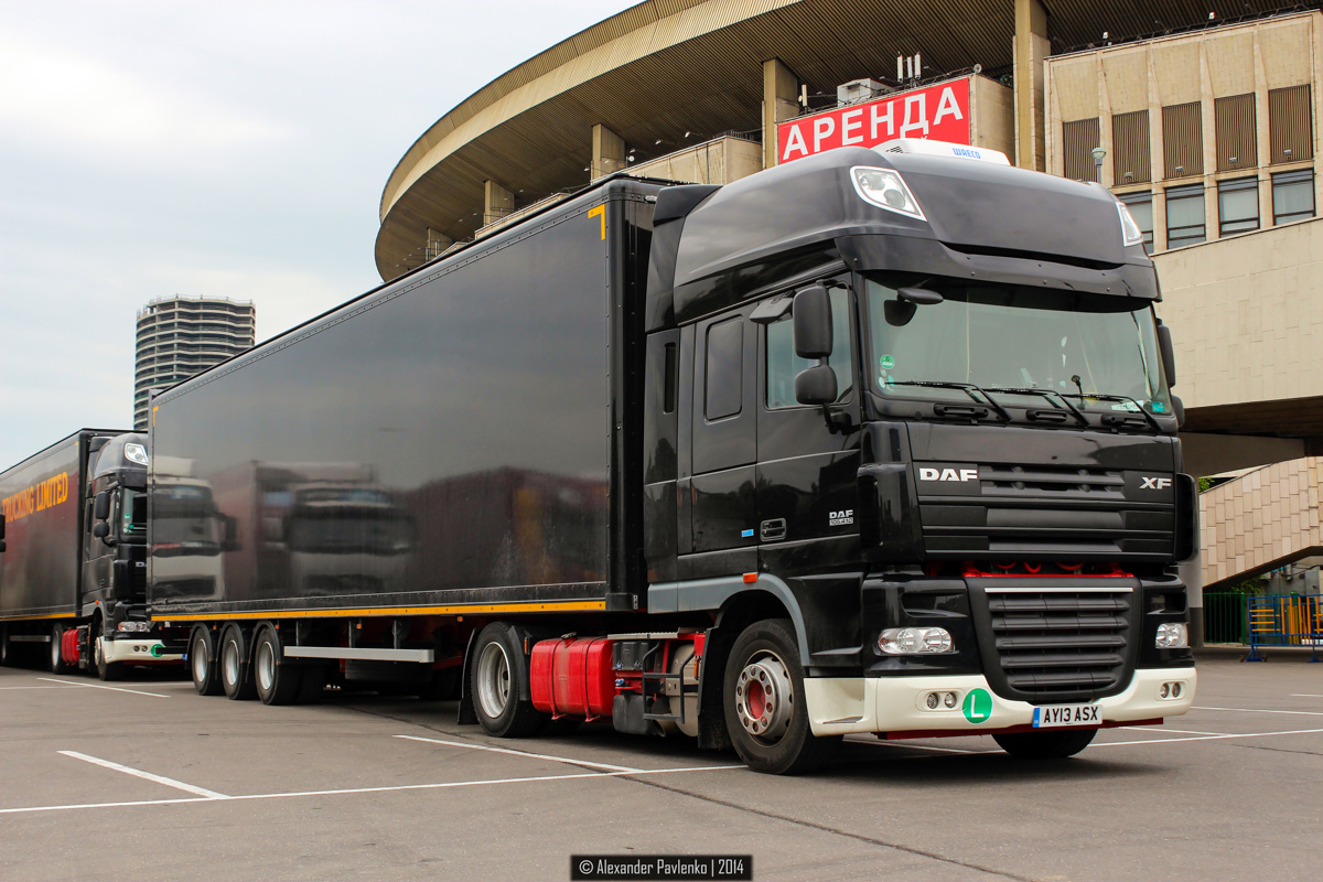 Великобритания, № AY13 ASX — DAF XF105 FT