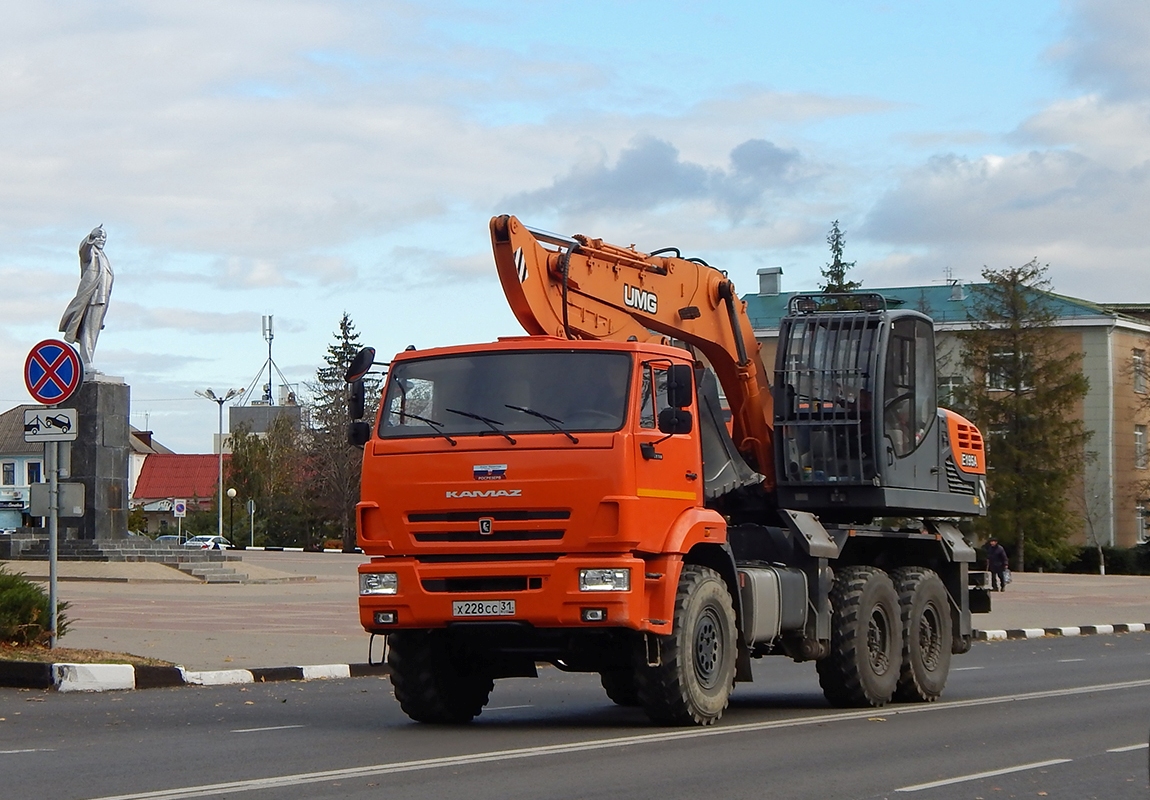 Белгородская область, № Х 228 СС 31 — КамАЗ-43118-50