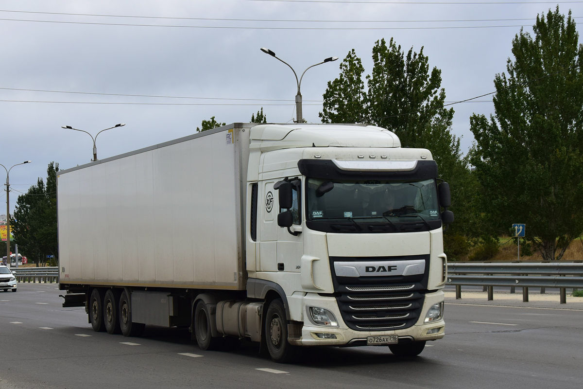 Татарстан, № О 726 АХ 716 — DAF XF Euro6 FT