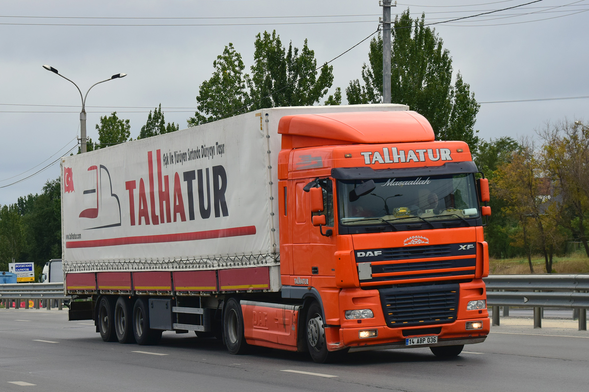 Турция, № 14 ABP 036 — DAF XF105 FT