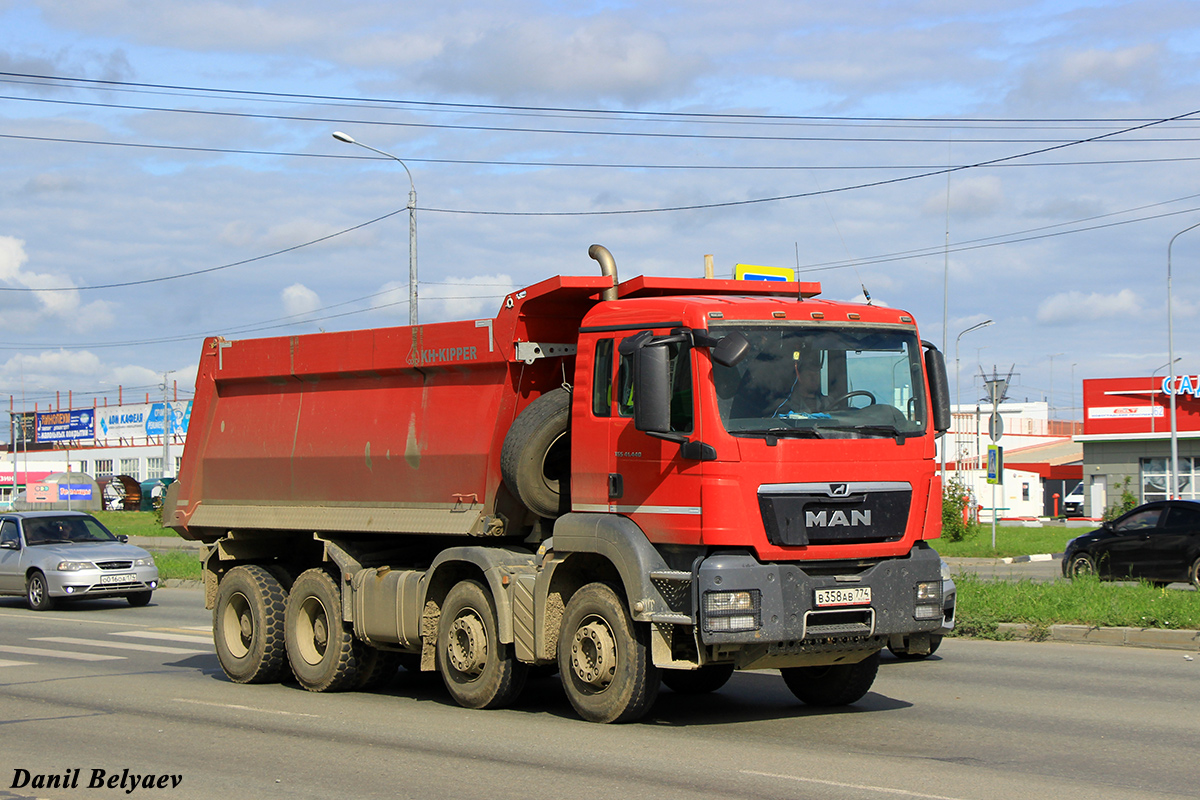 Челябинская область, № В 358 АВ 774 — MAN TGS ('2007) 41.440