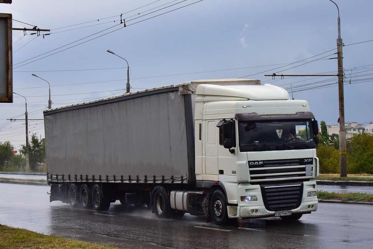 Чечня, № У 821 ММ 95 — DAF XF105 FT