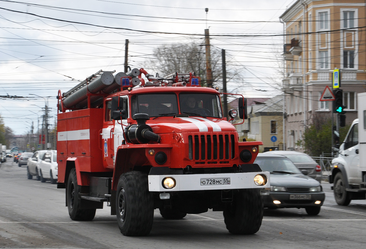 Омская область, № О 728 МС 55 — Урал-43206-41