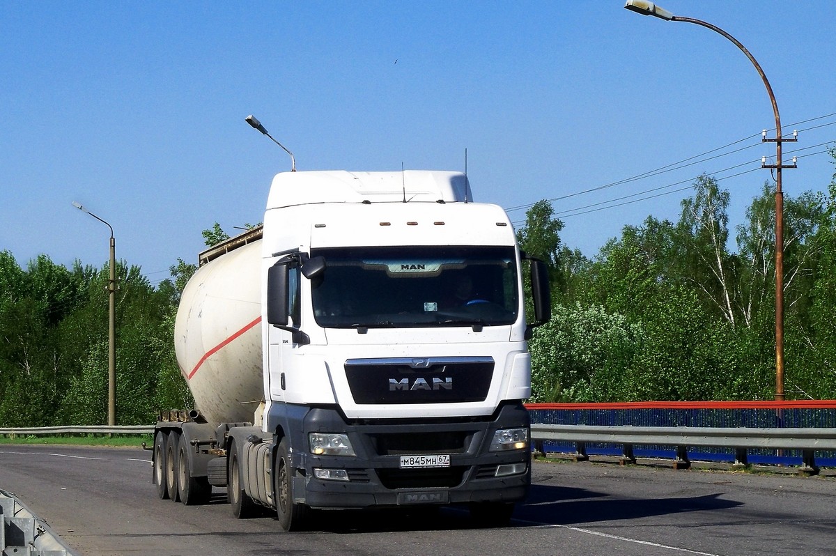 Смоленская область, № М 845 МН 67 — MAN TGX ('2007) 18.440