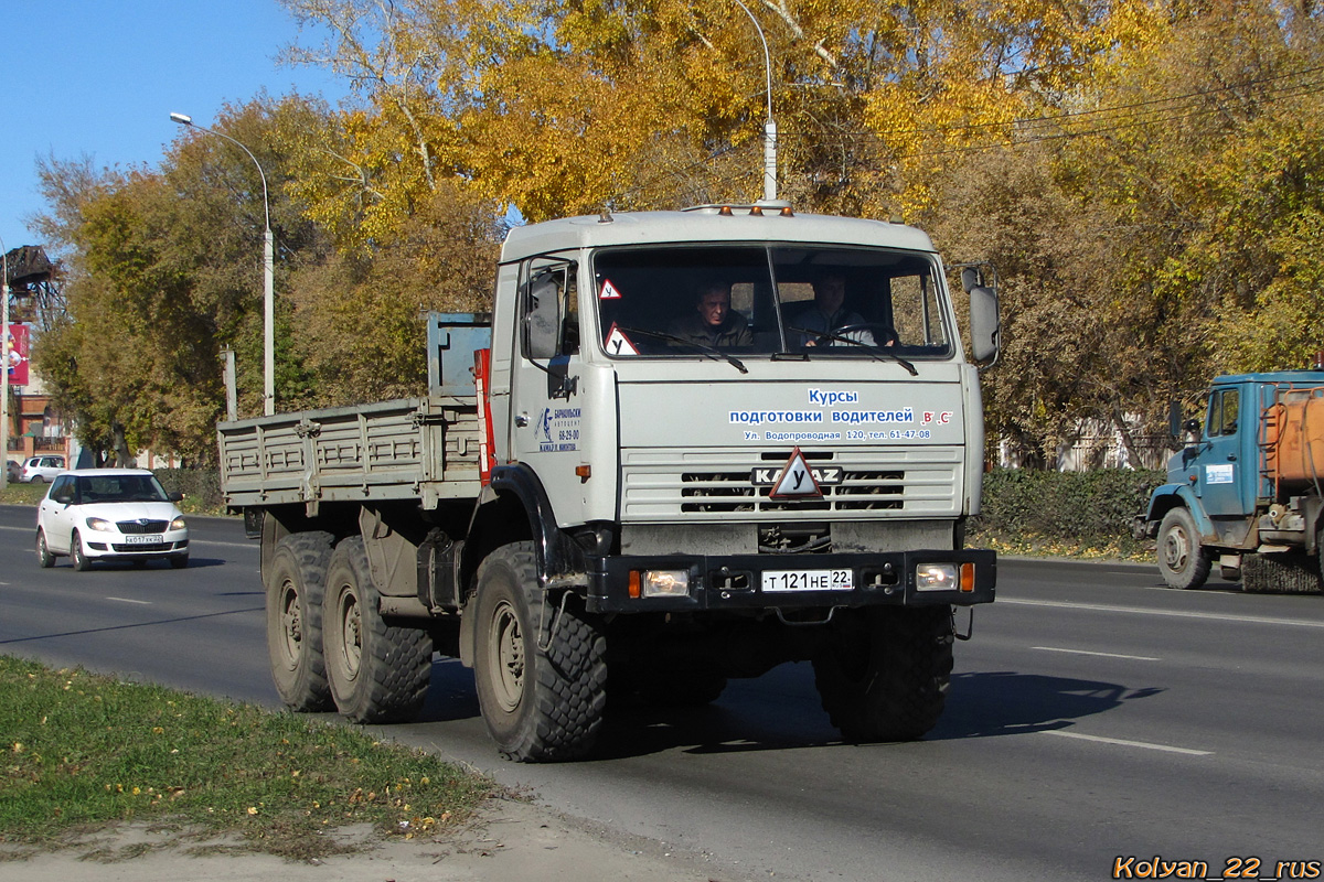 Алтайский край, № Т 121 НЕ 22 — КамАЗ-43114-15 [43114R]