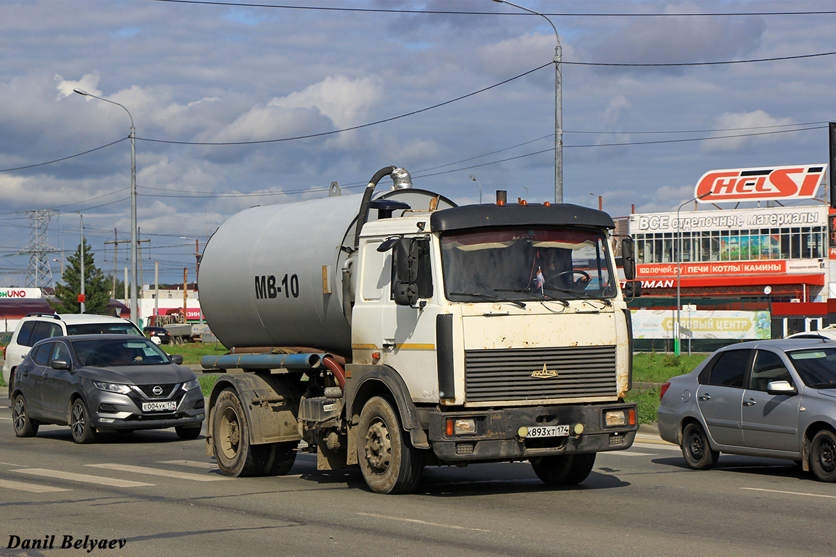 Челябинская область, № К 893 ХТ 174 — МАЗ-543203