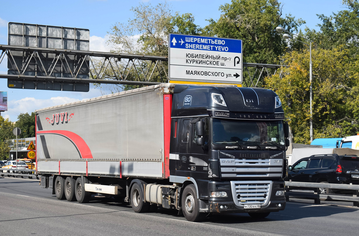 Курская область, № Н 730 ВХ 46 — DAF XF105 FT