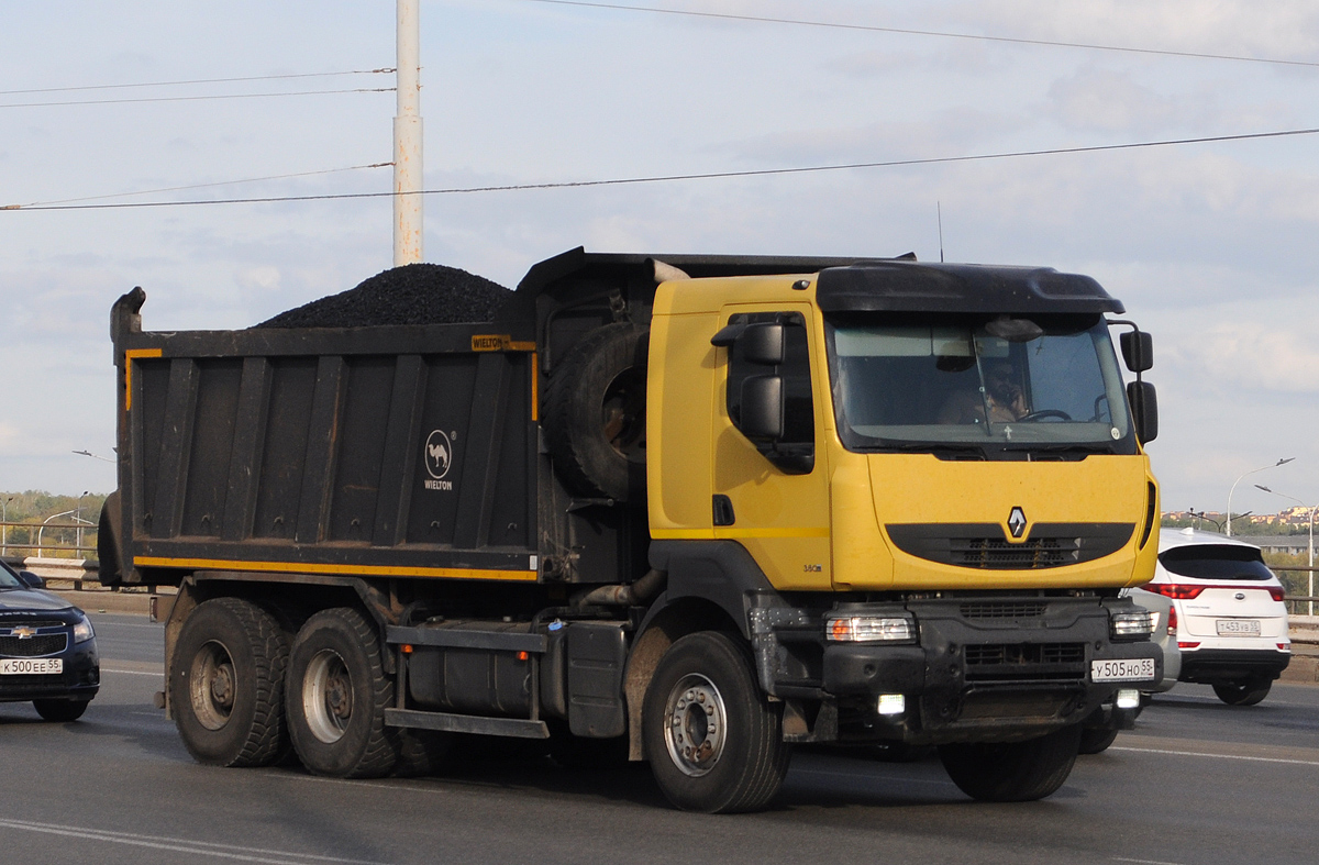 Омская область, № У 505 НО 55 — Renault Kerax [X9P]