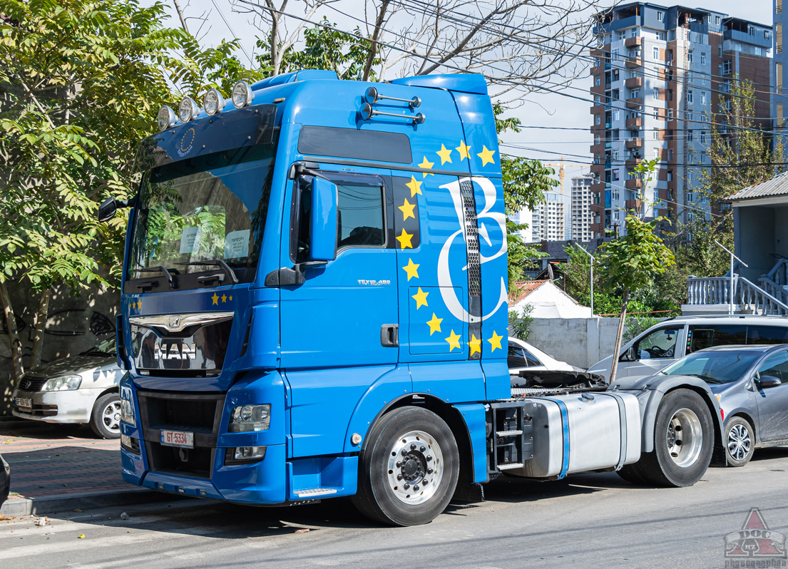 Грузия, № GT-5334 — MAN TGX ('2012) 18.480