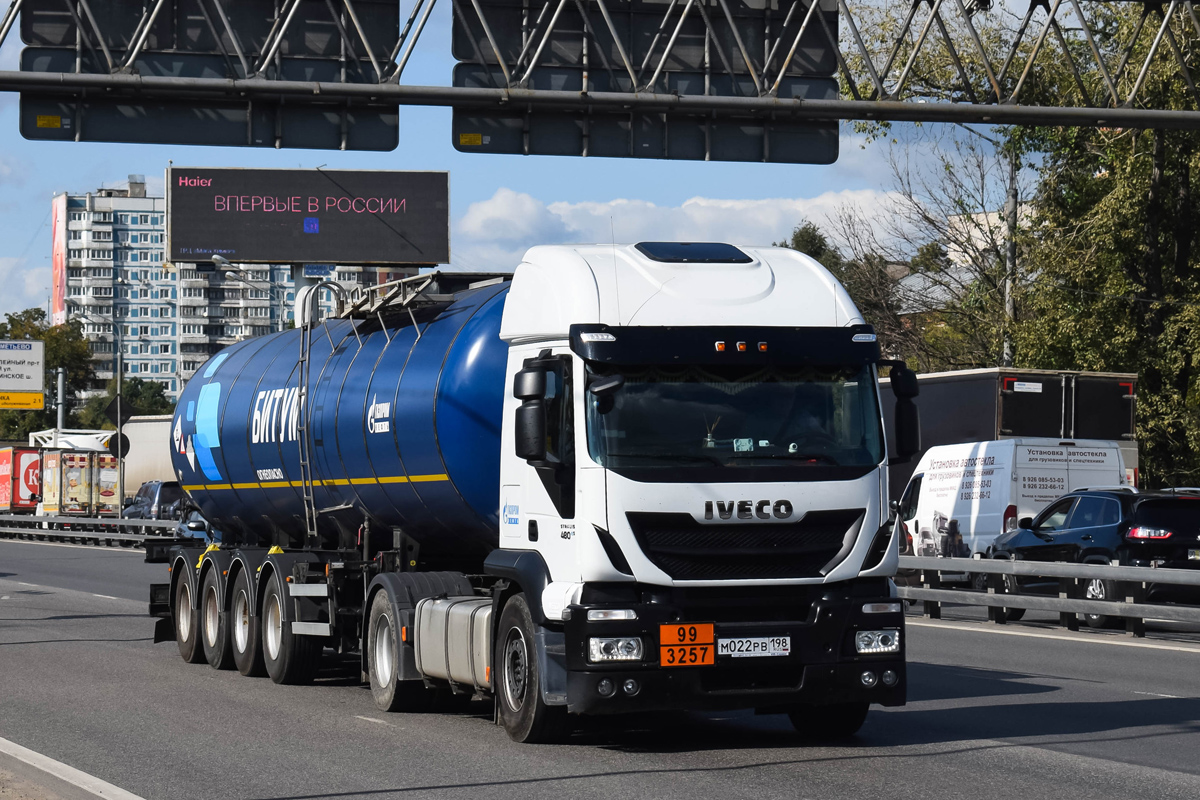 Санкт-Петербург, № М 022 РВ 198 — IVECO Stralis ('2012) 460