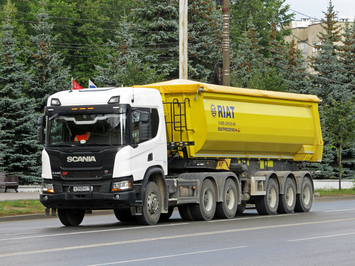 Кировская область, № В 340 РС 43 — Scania ('2016) P440