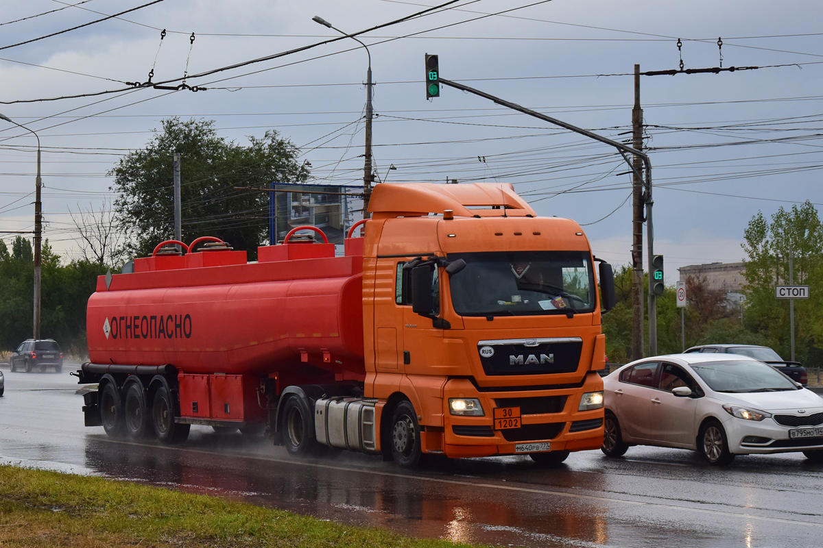 Москва, № М 640 РВ 777 — MAN TGX ('2007) 18.440