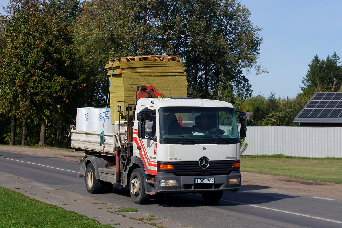 Литва, № HDE 302 — Mercedes-Benz Atego 1523