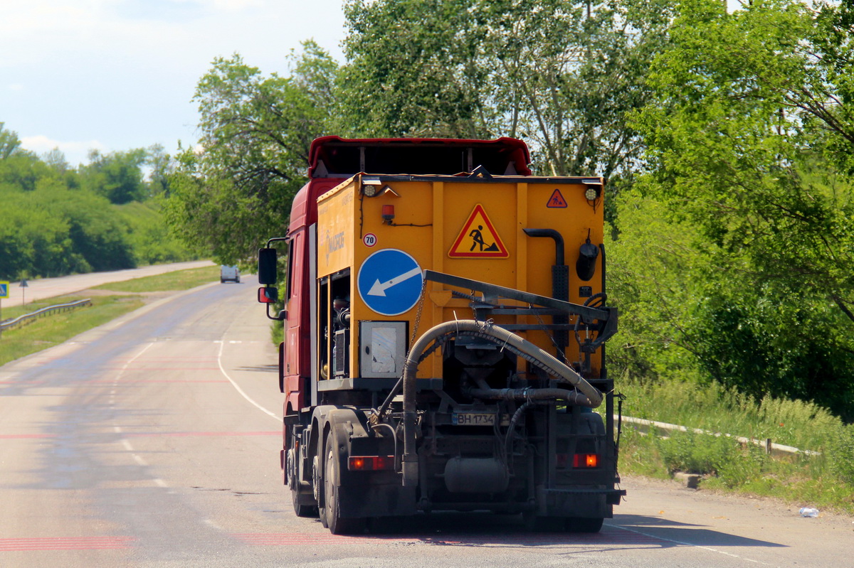 Одесская область, № BH 1734 HP — DAF XF95 FTG