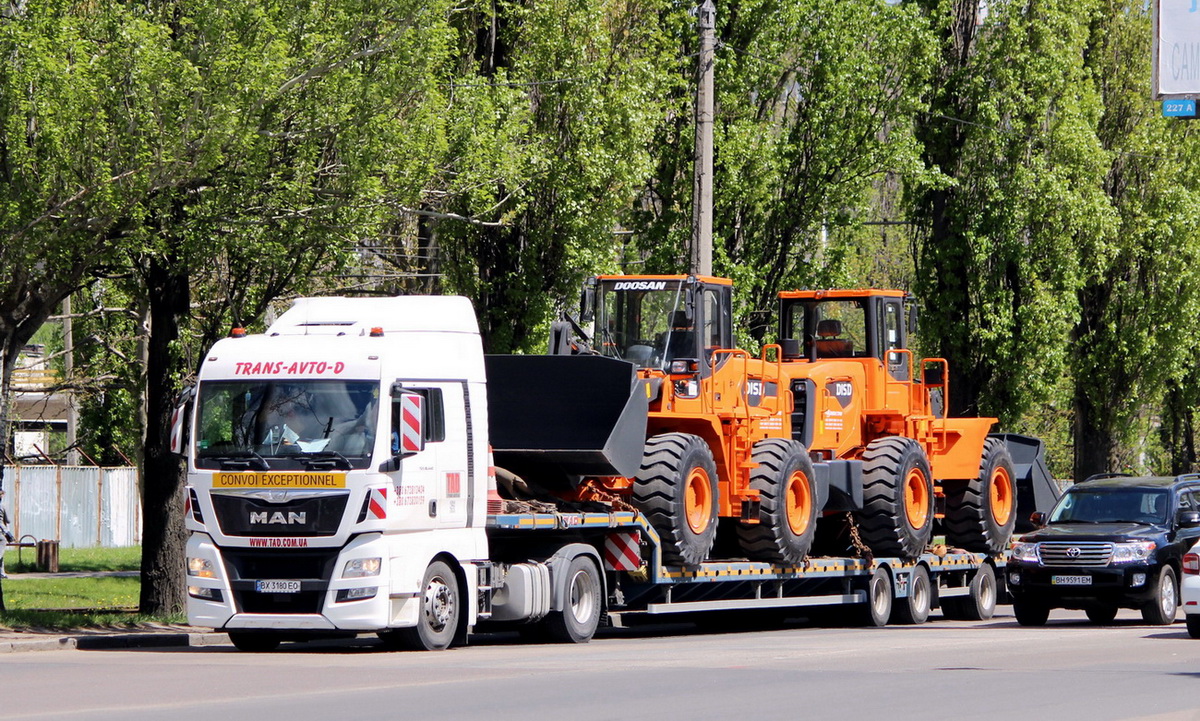 Хмельницкая область, № BX 3180 EO — MAN TGX ('2012) 18.440