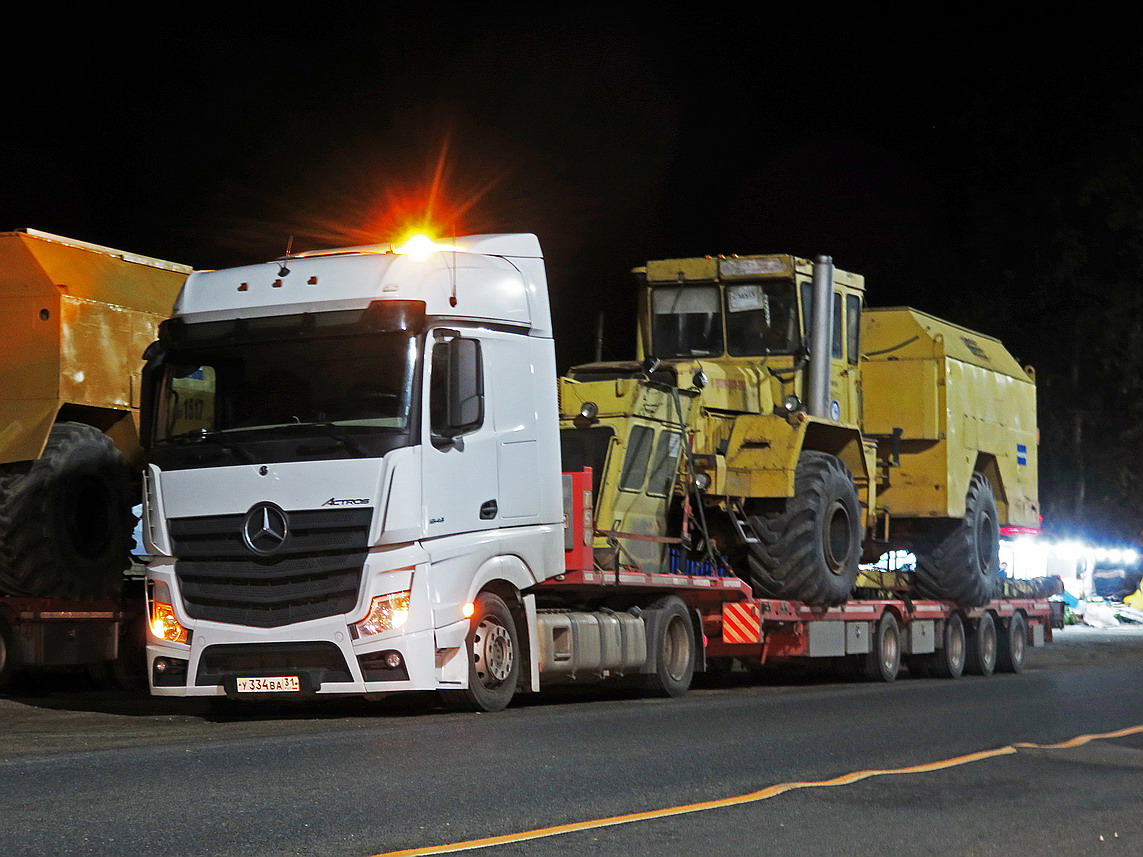 Белгородская область, № У 334 ВА 31 — Mercedes-Benz Actros '18 1845 [Z9M]