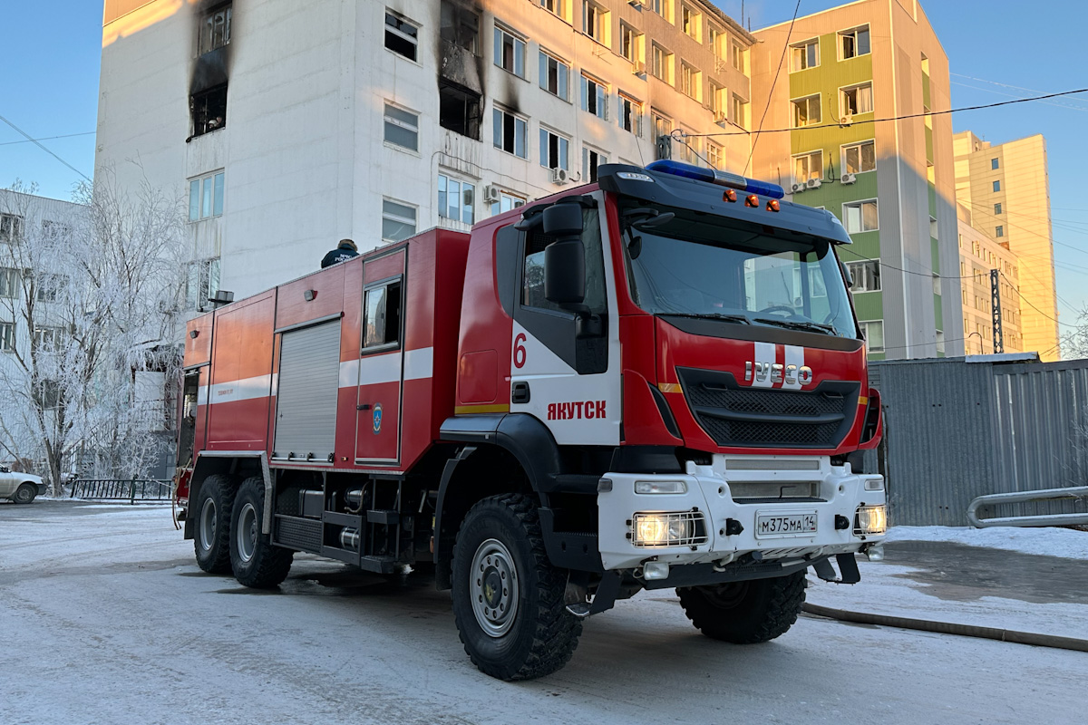 Саха (Якутия), № М 375 МА 14 — IVECO-AMT Trakker ('2013)