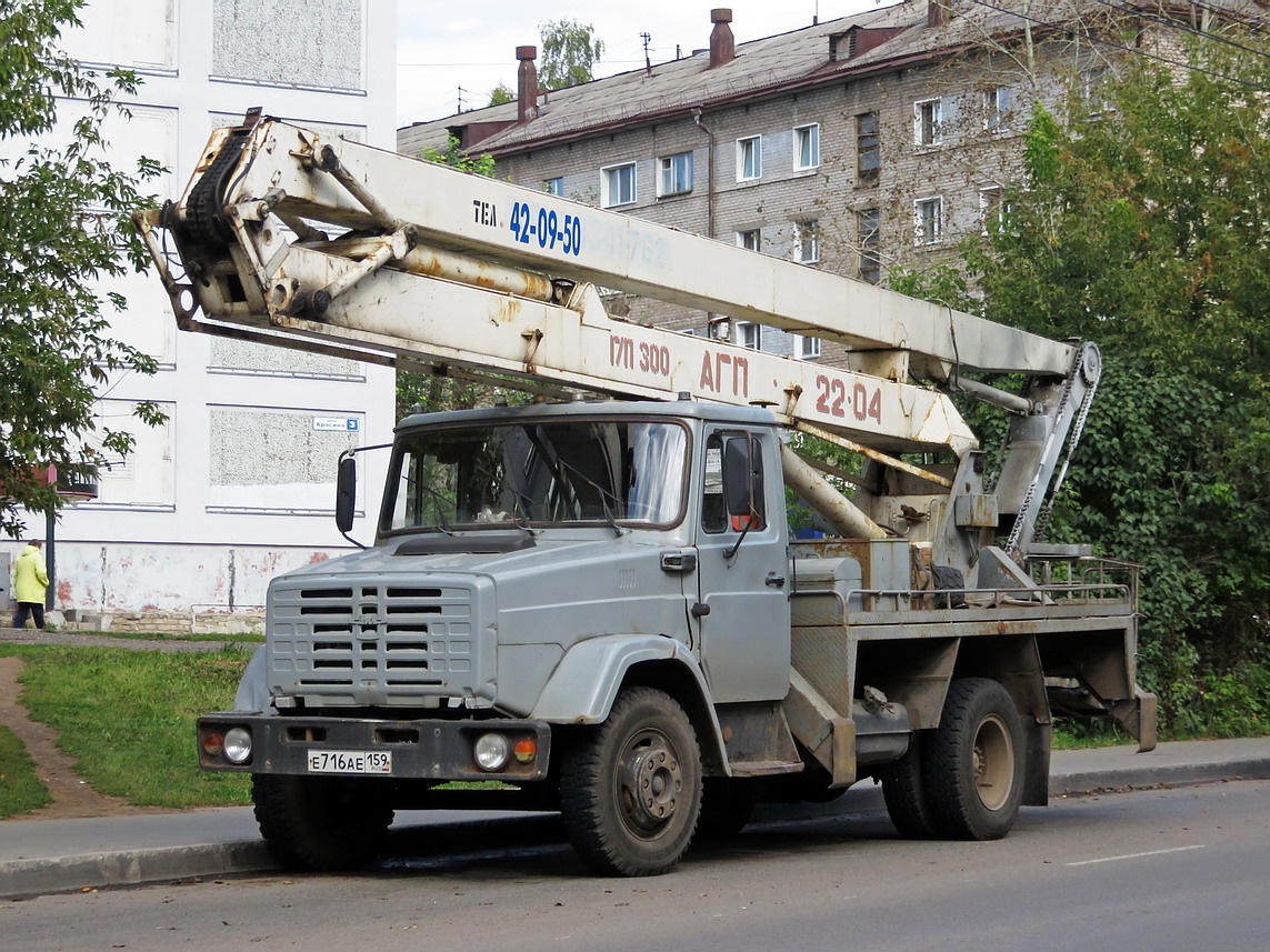 Кировская область, № Е 716 АЕ 159 — ЗИЛ-433362