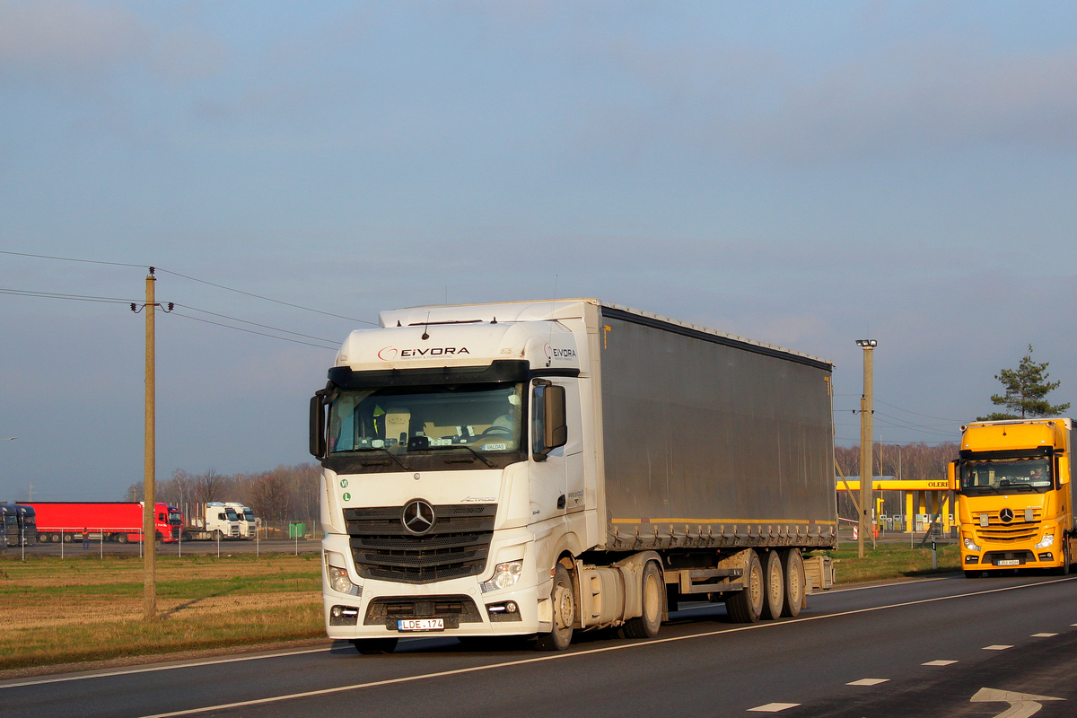 Литва, № LDE 174 — Mercedes-Benz Actros ('2011)