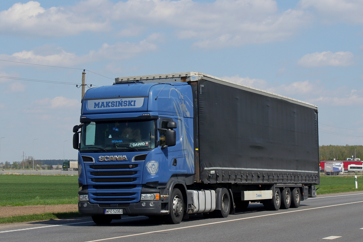 Польша, № WPZ 52053 — Scania ('2013, общая модель)