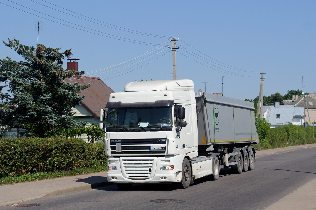 Литва, № JMR 399 — DAF XF105 FTG