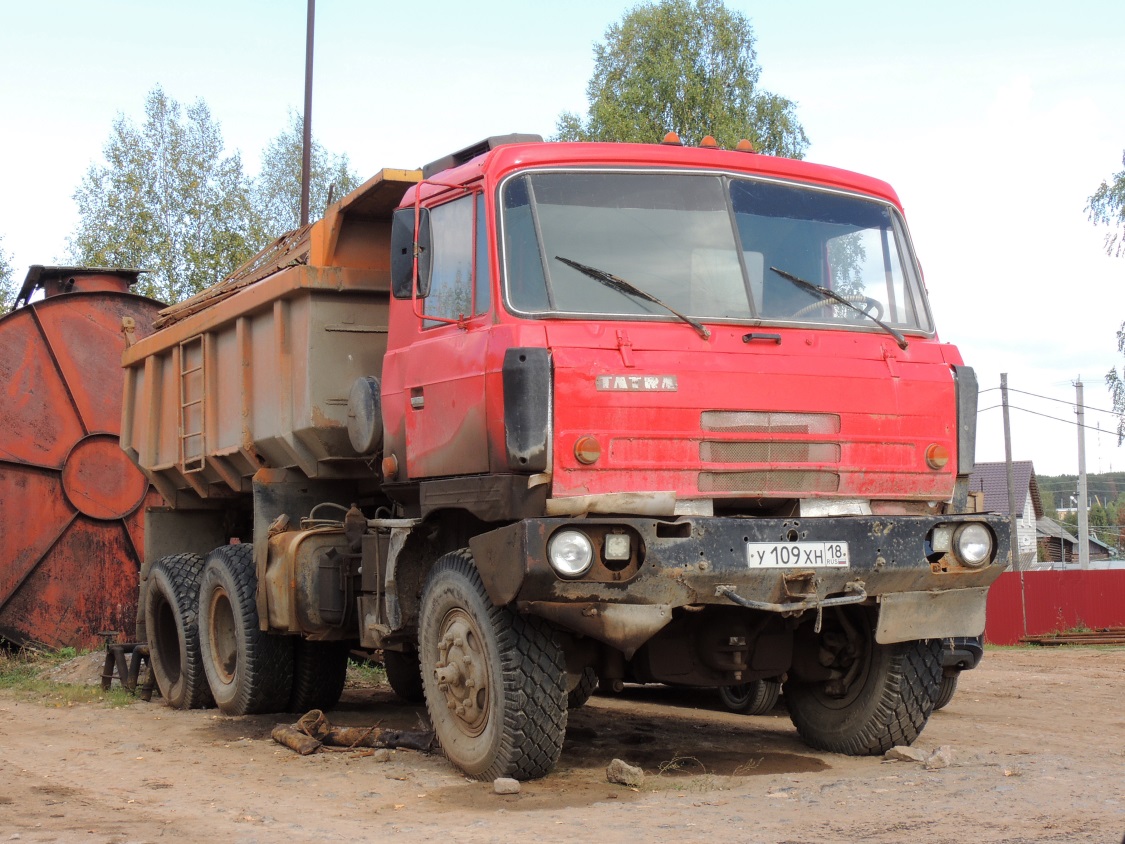 Удмуртия, № У 109 ХН 18 — Tatra 815-2 S1 A