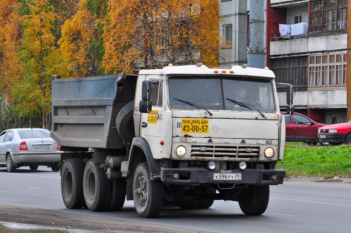 Архангельская область, № К 596 РУ 29 — КамАЗ-5410