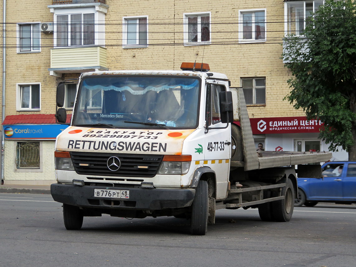 Кировская область, № В 776 РТ 43 — Mercedes-Benz Vario 814D