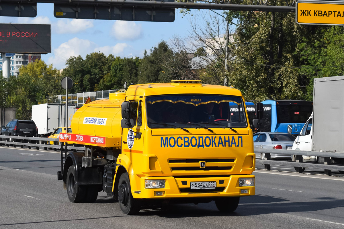 Москва, № М 534 ЕА 777 — КамАЗ-4308-C4(25)