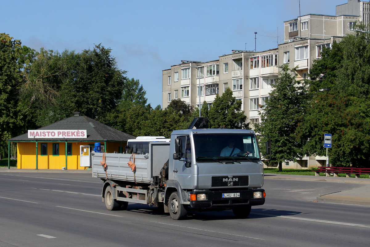 Литва, № LHU 824 — MAN L2000 (общая модель)