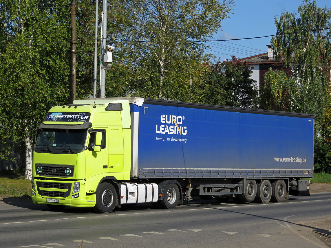 Свердловская область, № Е 965 ОМ 196 — Volvo ('2008) FH.460