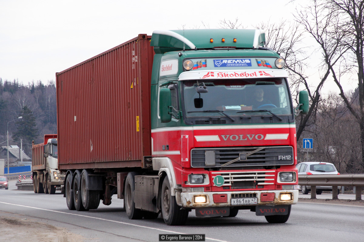 Ленинградская область, № Х 861 АВ 47 — Volvo ('1993) FH12.420