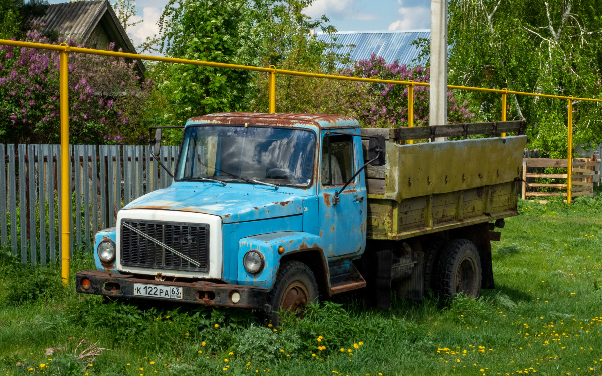 Самарская область, № К 122 РА 63 — ГАЗ-33073