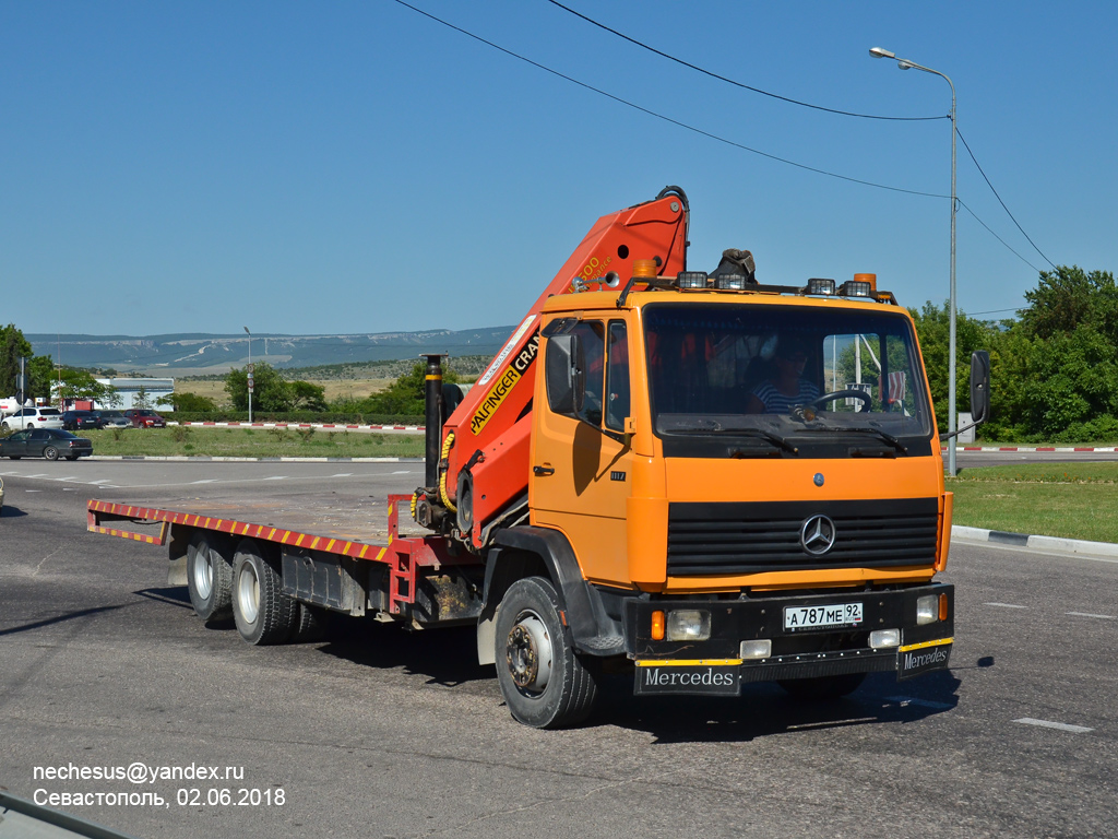 Севастополь, № А 787 МЕ 92 — Mercedes-Benz LK 1120