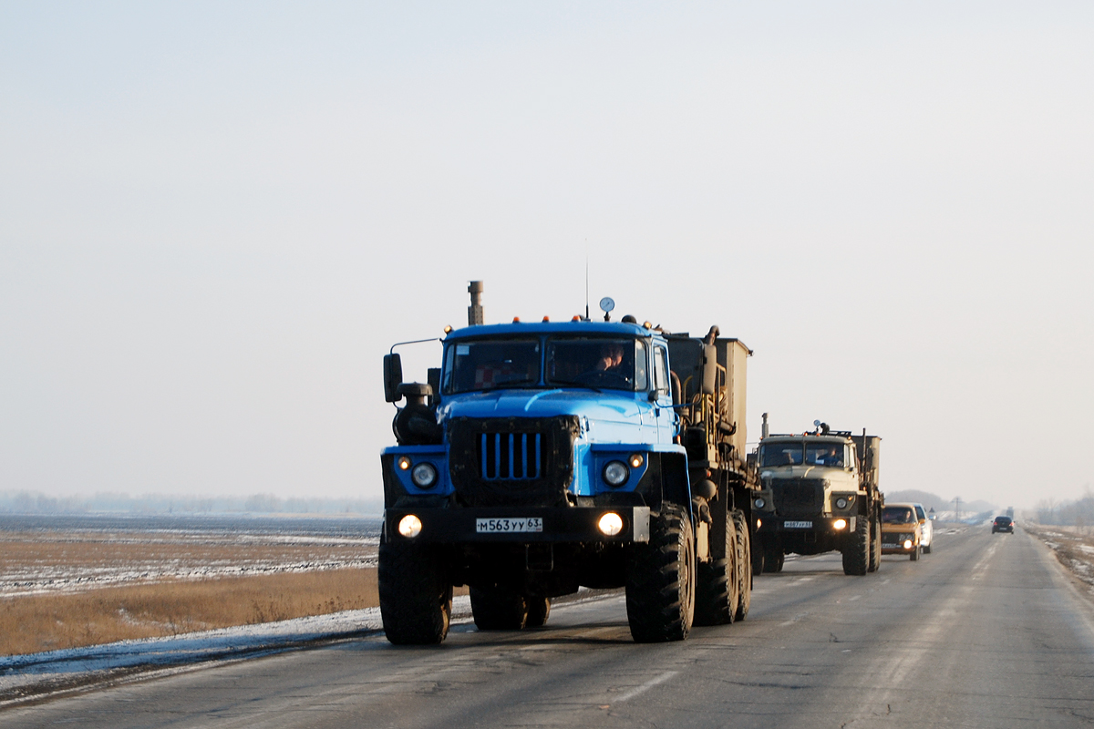 Самарская область, № М 563 УУ 63 — Урал-4320-40