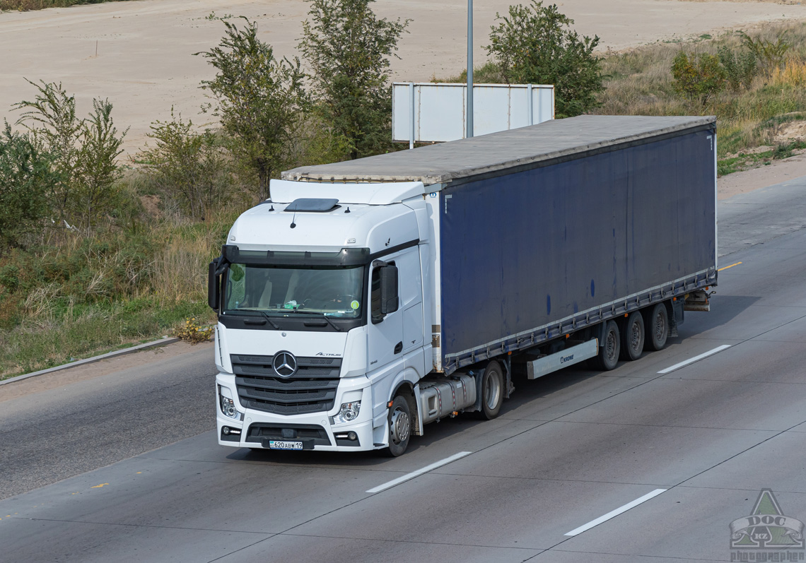 Жетысуская область, № 620 ABW 19 — Mercedes-Benz Actros ('2011) 1845