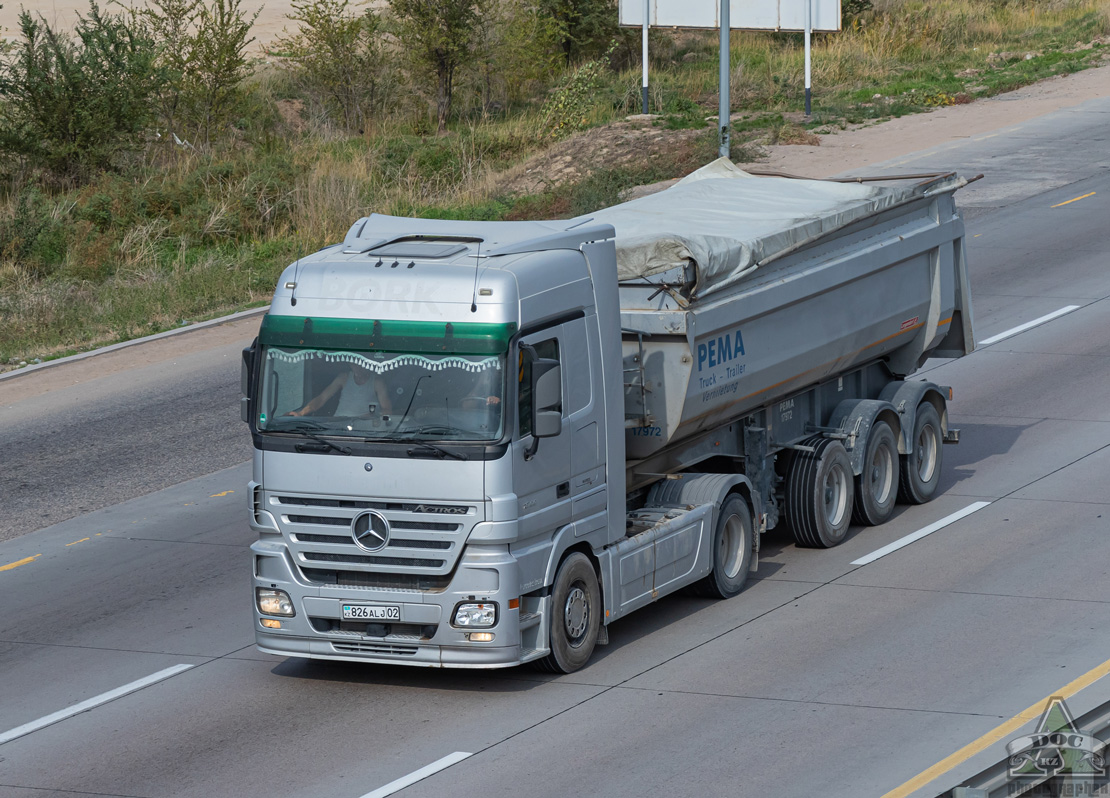 Алматы, № 826 ALJ 02 — Mercedes-Benz Actros ('2003) 1844