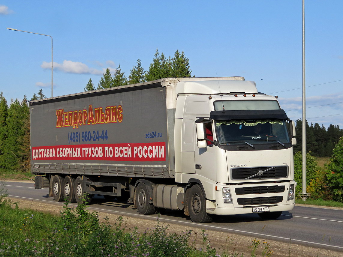 Алтайский край, № К 078 ВА 122 — Volvo ('2008) FH.440