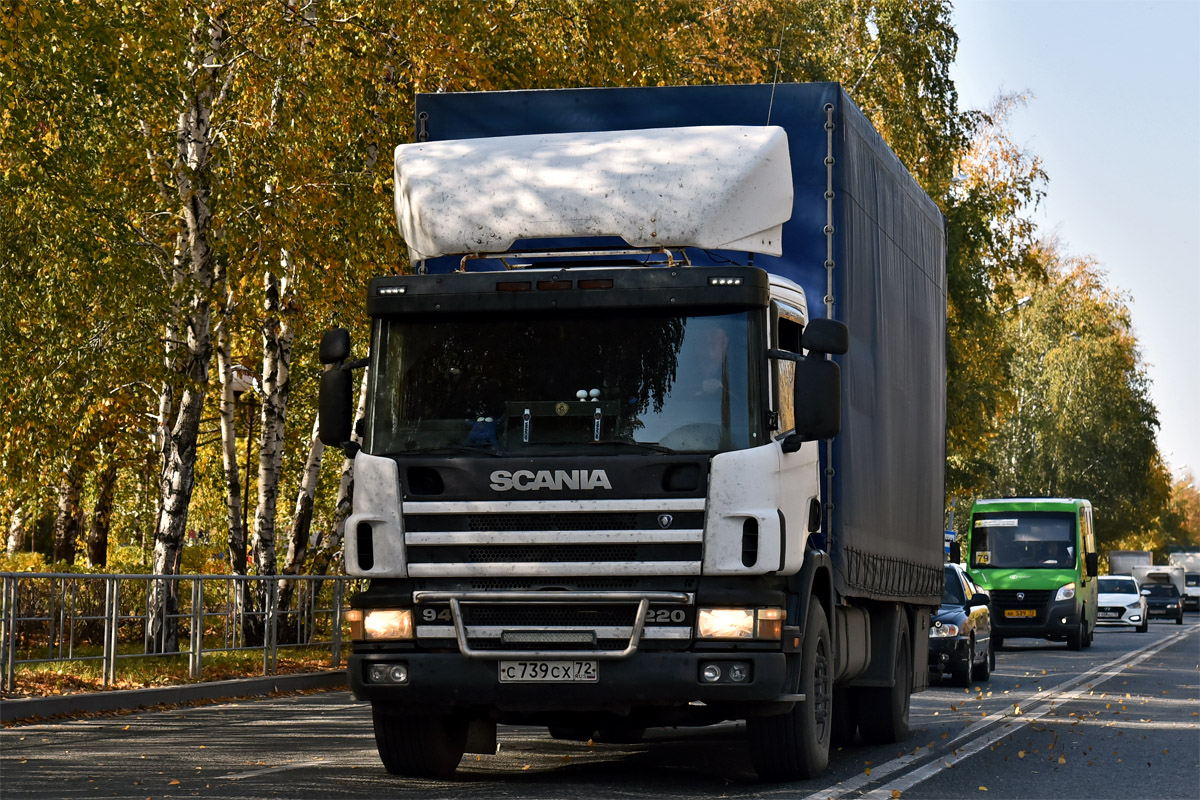 Тюменская область, № С 739 СХ 72 — Scania ('1996) P94D