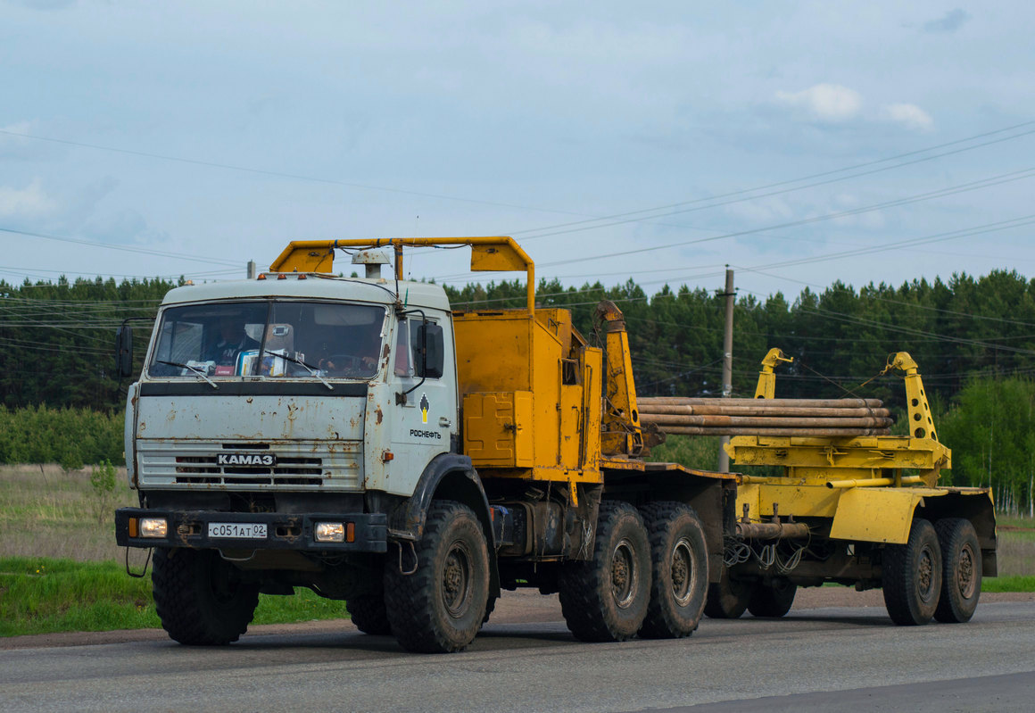 Башкортостан, № С 051 АТ 02 — КамАЗ-43114-15 [43114R]