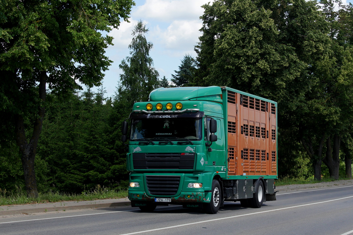 Литва, № JZA 176 — DAF XF105 FA