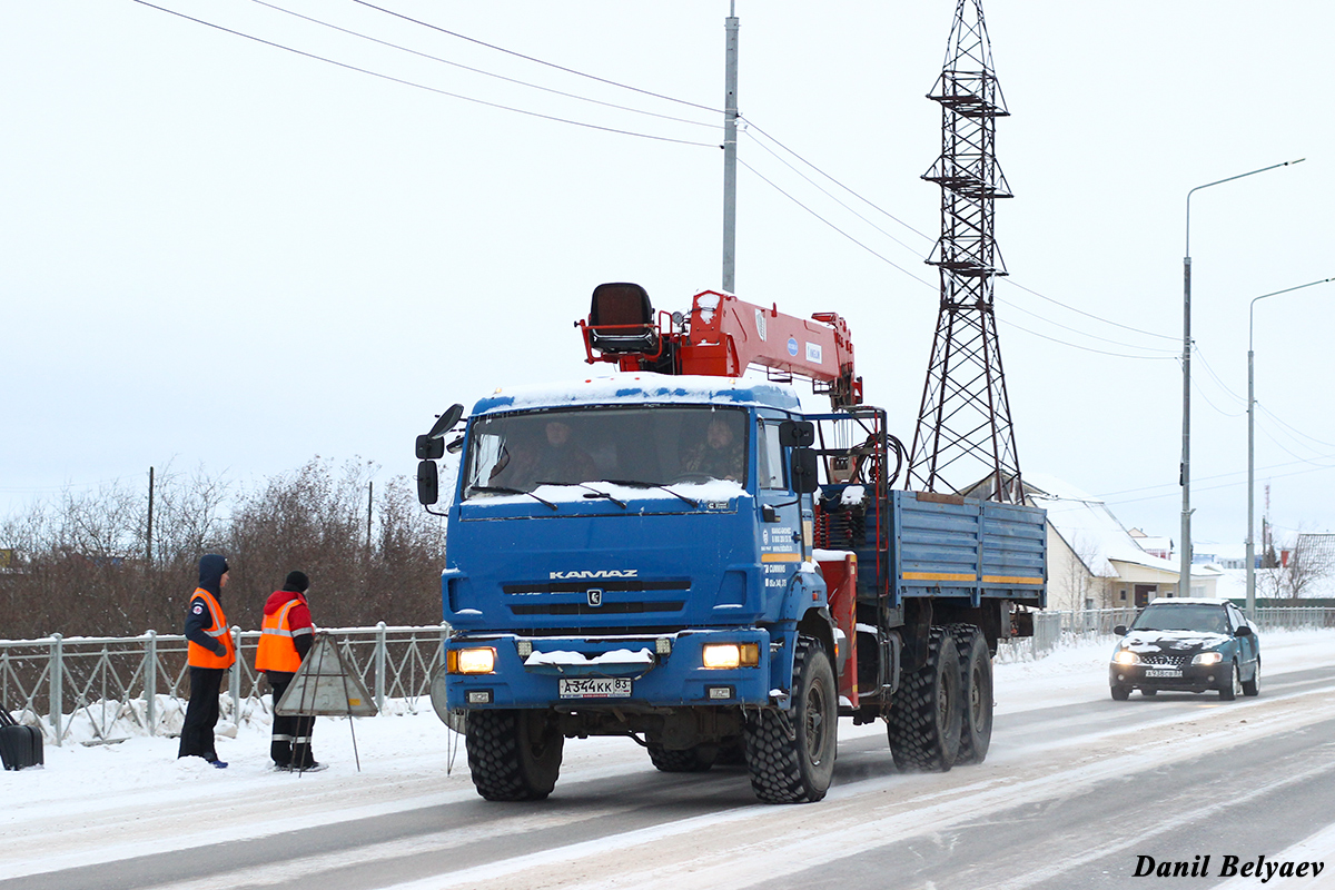 Ненецкий автономный округ, № А 344 КК 83 — КамАЗ-43118 (общая модель)